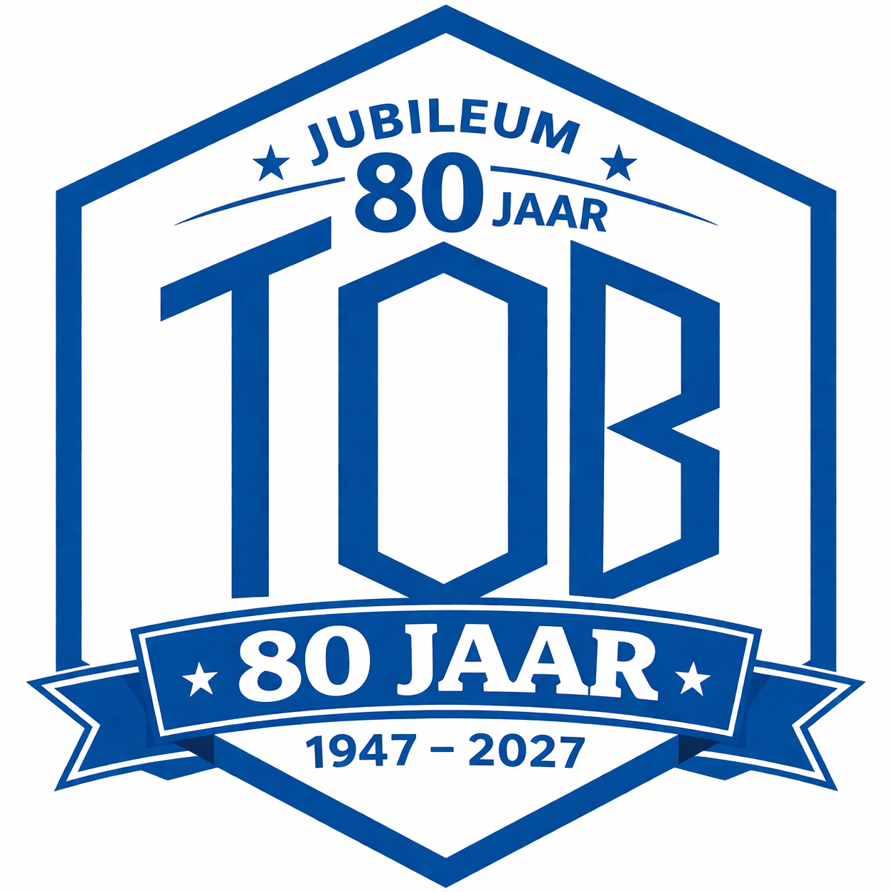 Jubileumfeest TOB 80 jaar op 5 juni 2027