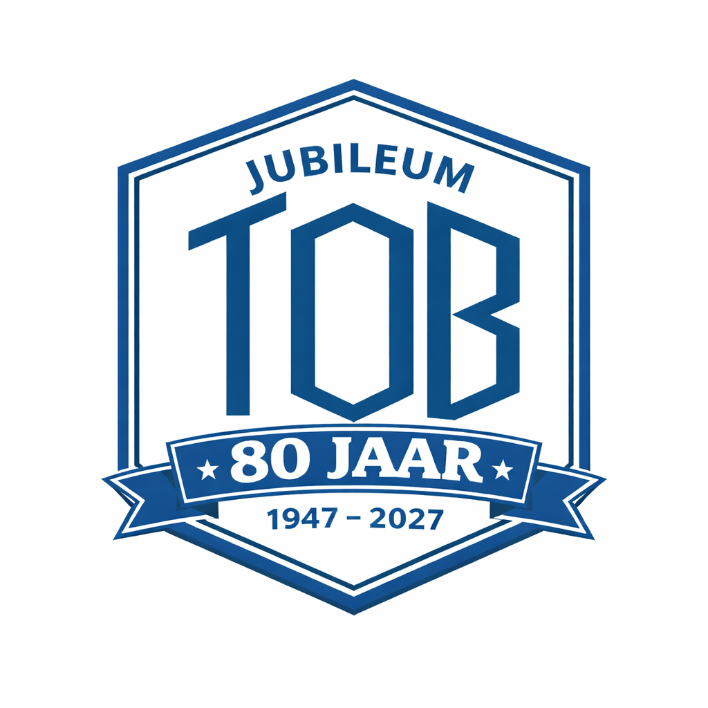 Jubileumfeest TOB 80 jaar op 5 juni 2027