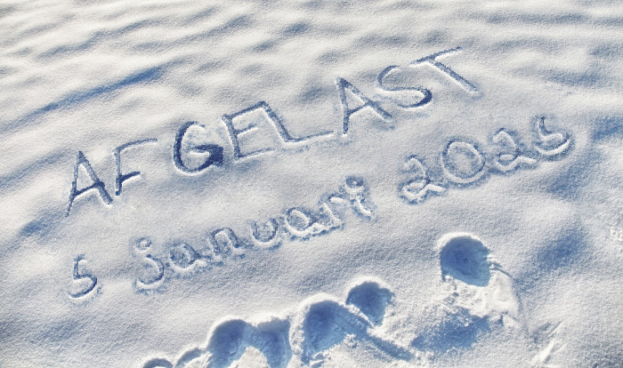 39e TOB Autogezelligheidsrit op 5 januari AFGELAST