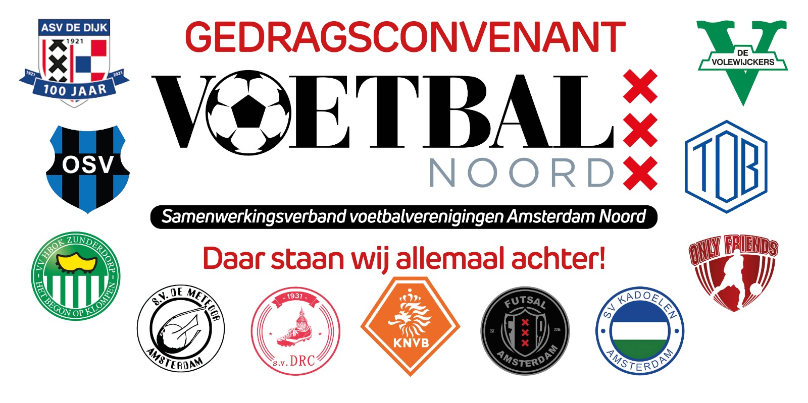 Nieuwe campagnevideo gedragsconvenant Voetbal Noord